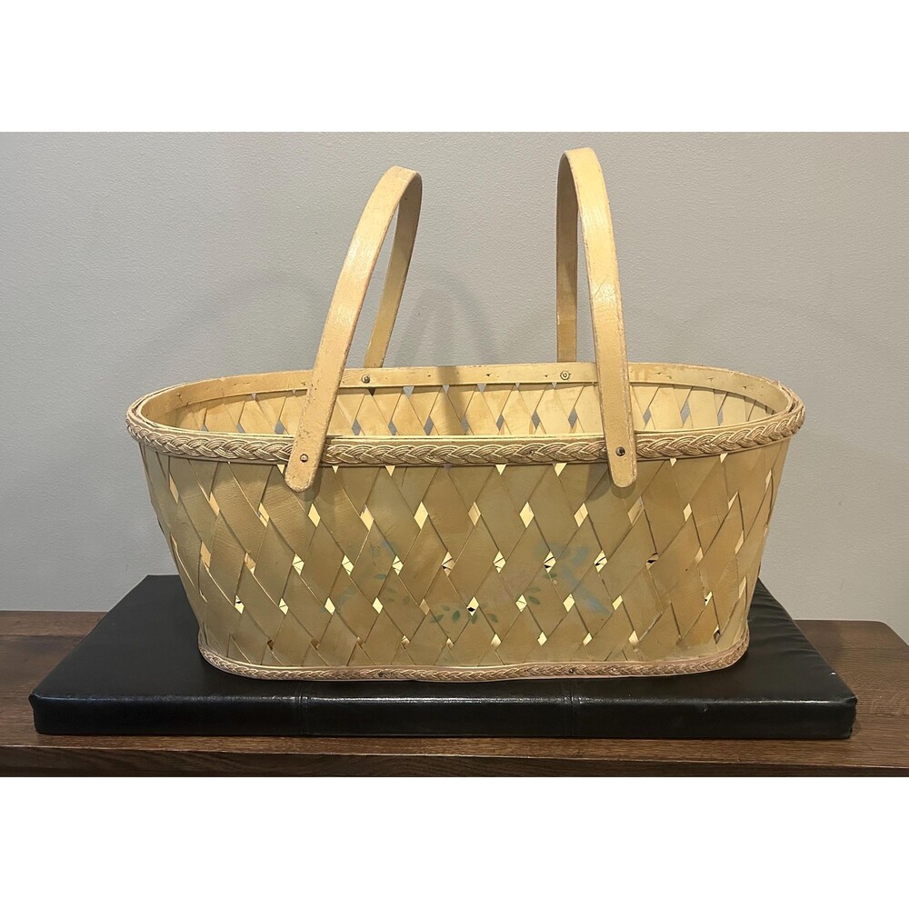 Antique Splint Weave Basket